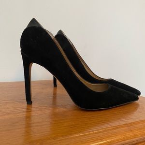Sam Edelman - black suede pumps